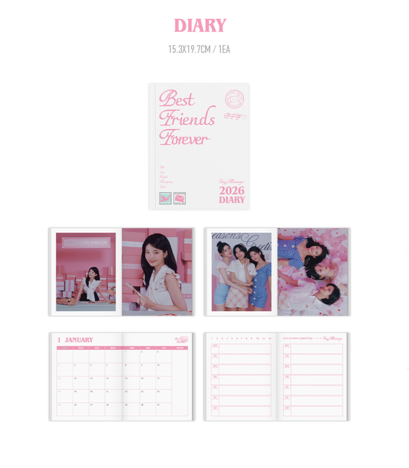 ITZY - BEST FRIENDS FOREVER 2026 Official Season’s Greetings