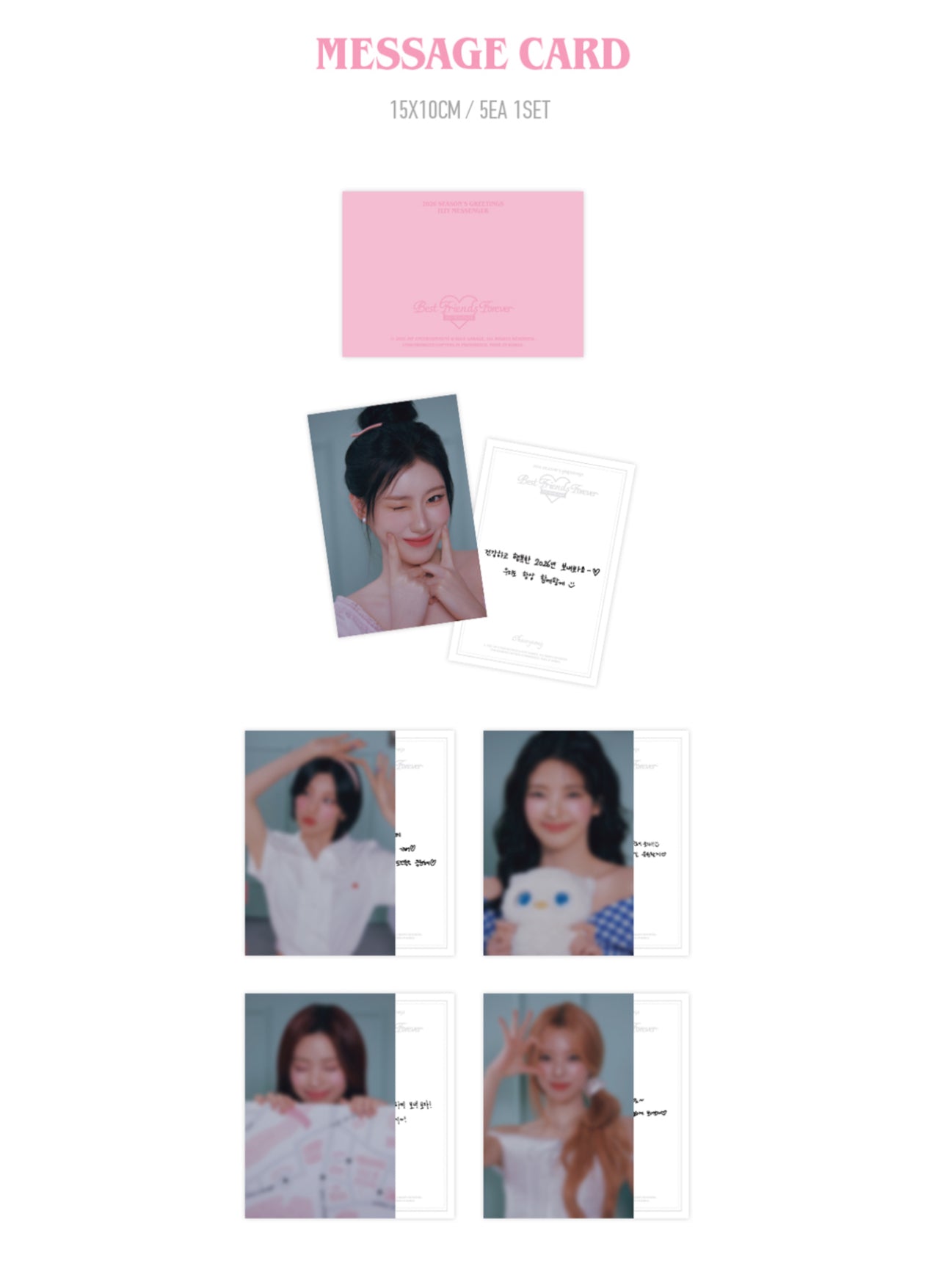 ITZY - BEST FRIENDS FOREVER 2026 Official Season's Greetings – K-STAR