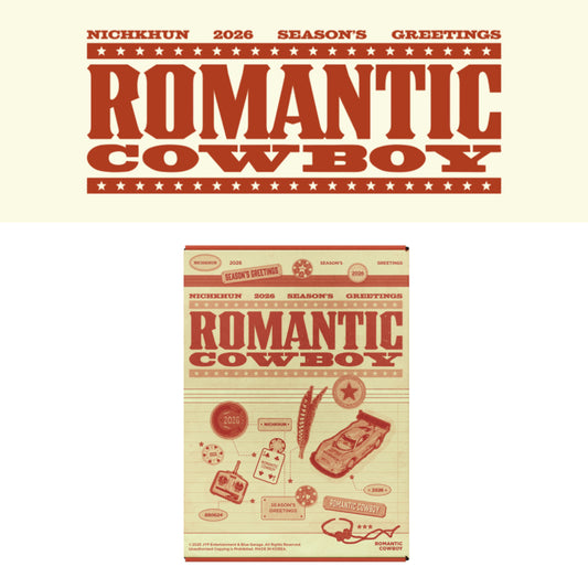 2PM NICHKHUN - ROMANTIC COWBOY 2026 Official Season’s Greetings