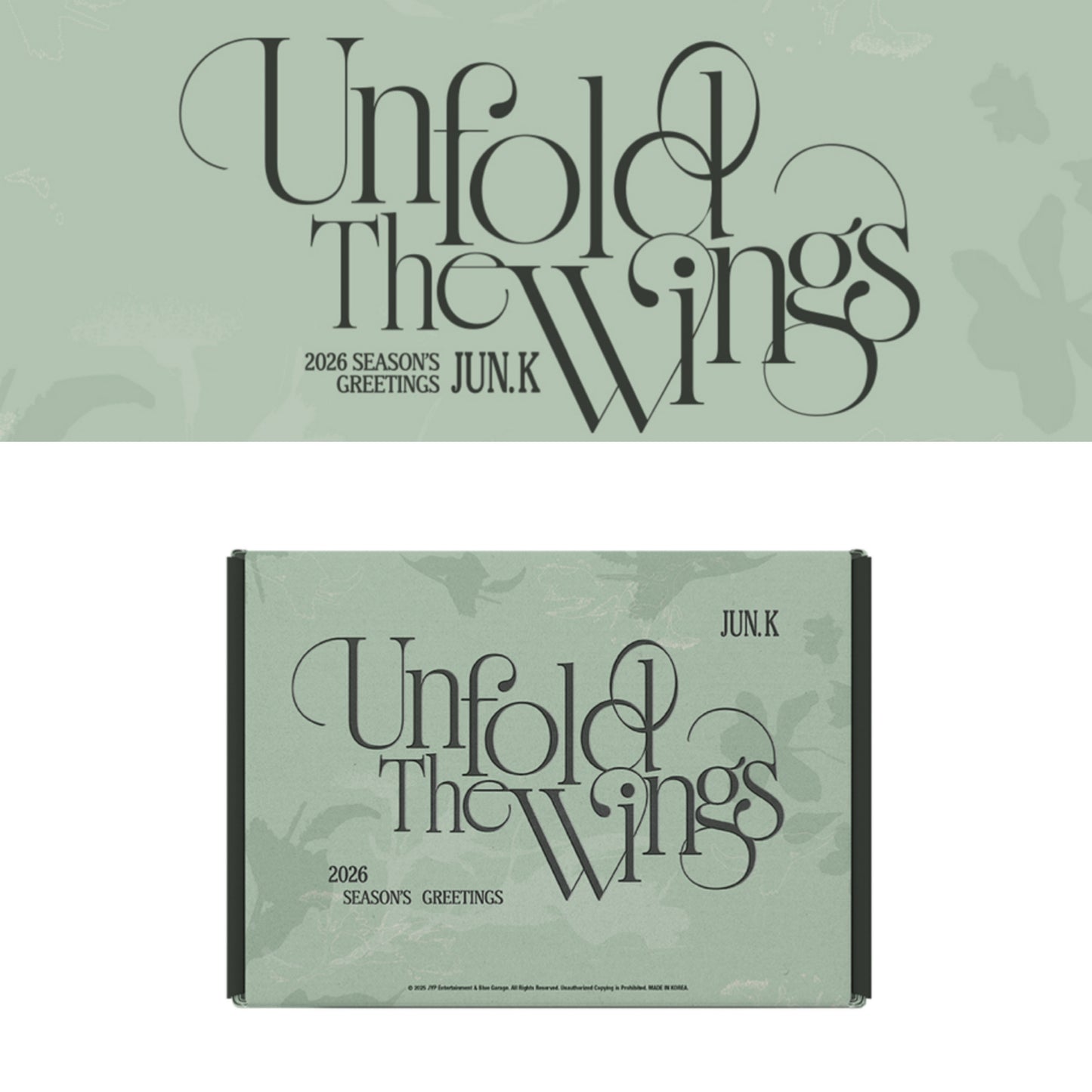 2PM JUN.K - UNFOLD THE WINGS 2026 Official Season’s Greetings