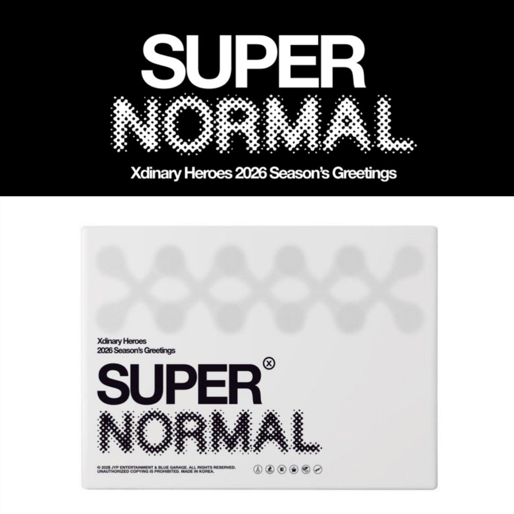 XDINARY HEROES - SUPER NORMAL 2026 Official Season’s Greetings + POB