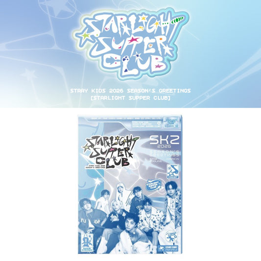 STRAY KIDS - STRAIGHT SUPPER CLUB 2026 Official Season’s Greetigs