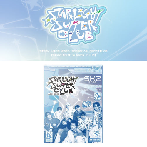 STRAY KIDS - STRAIGHT SUPPER CLUB 2026 Official Season’s Greetings + POB
