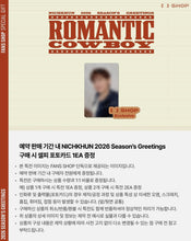 2PM NICHKHUN - ROMANTIC COWBOY 2026 Official Season’s Greetings + POB