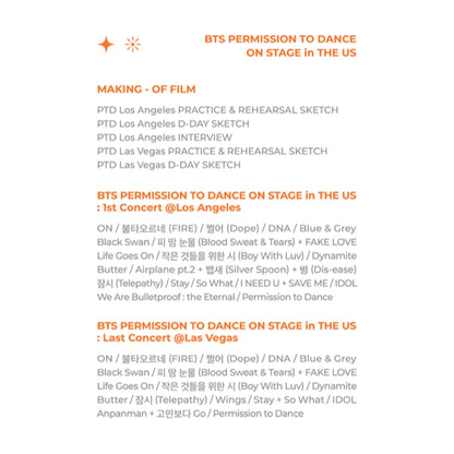BTS PERMISSION TO DANCE On Stage In The US