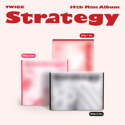 TWICE - STRATEGY 14th Mini Album STANDARD Ver