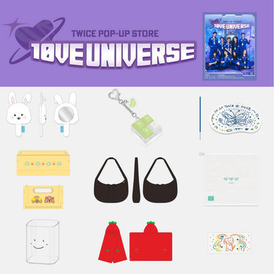 TWICE 2025 Fan Meeting 10VE UNIVERSE Pop Up Store (PREORDER JANUARY 2026)