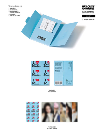 ILLIT - NOT CUTE ANYMORE 1st Single Album Weverse Ver.