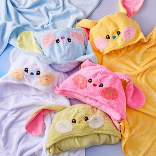 NewJeans Bunini Official Hooded Blanket