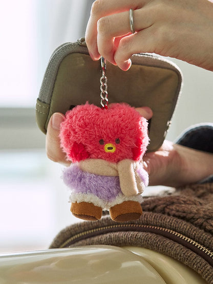 BT21 Mini Minini Official Doll Keyring BOOTS Edition