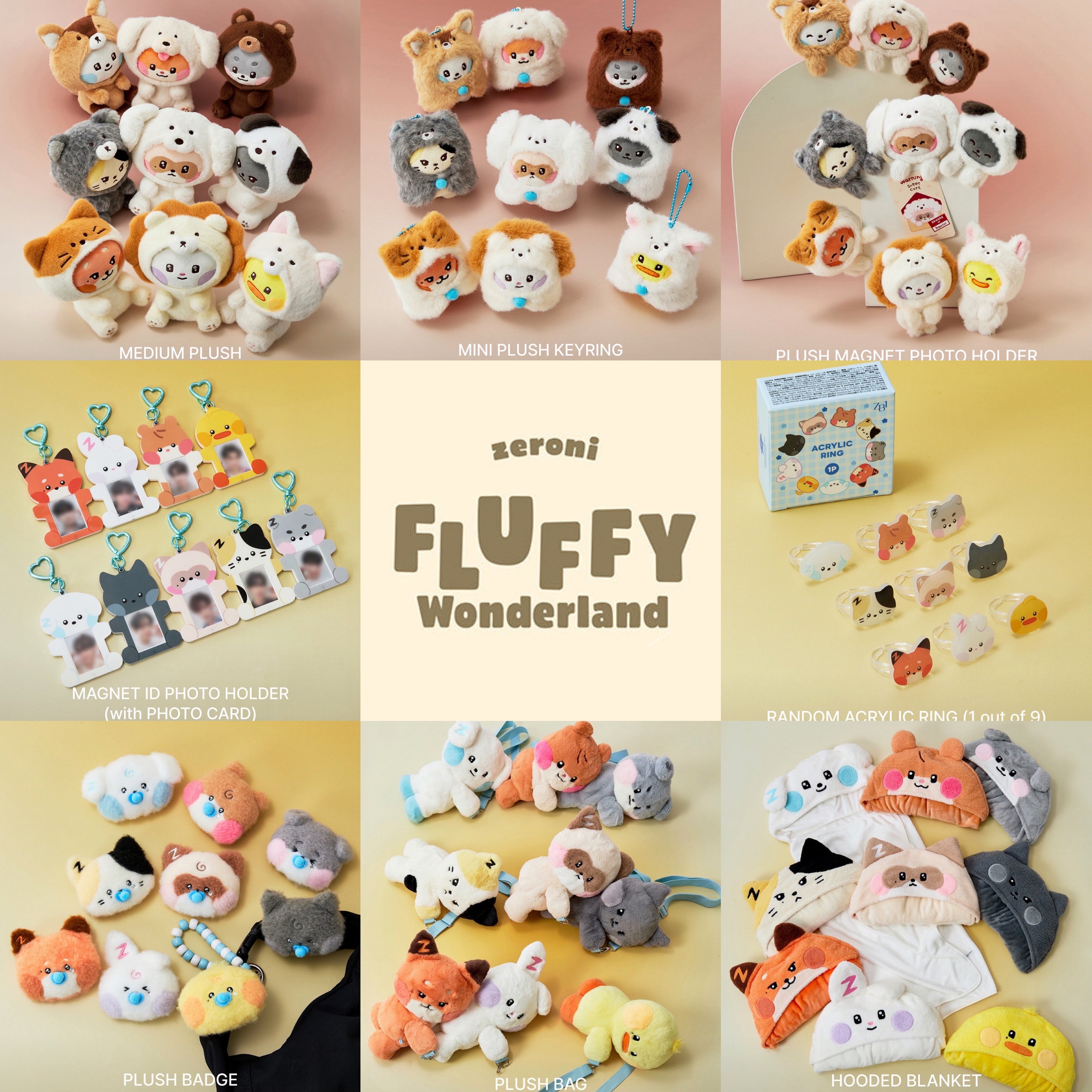 ZEROBASEONE ZB1 Zeroni Fluffy Wonderland (PRE ORDER) – K-STAR