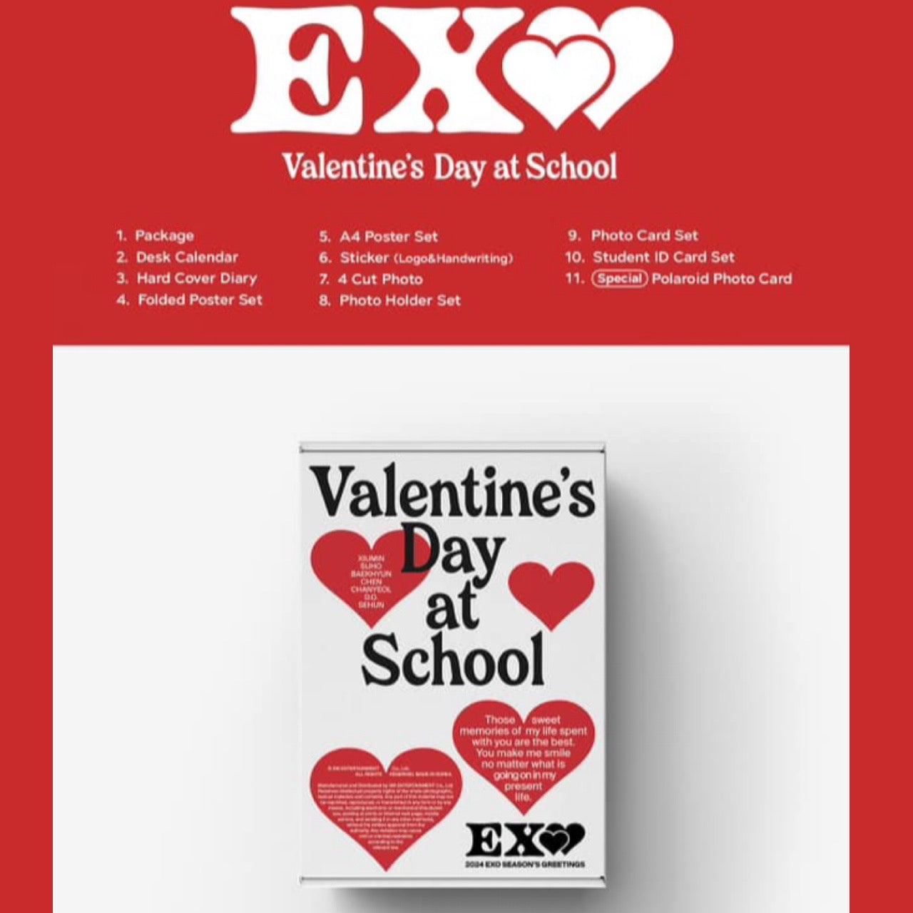EXO Official Season's Greetings 2024