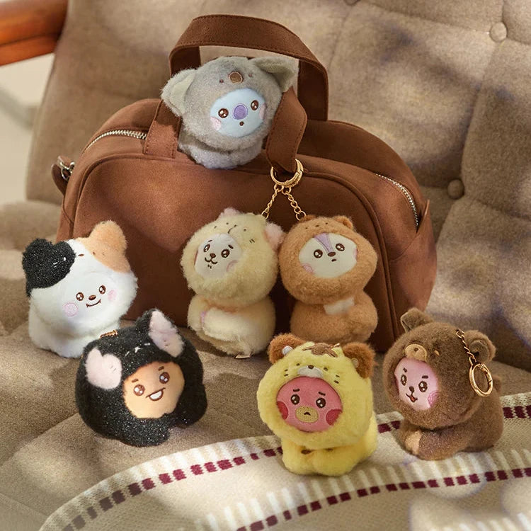 BT21 Baby Official More Fluffy Keyring