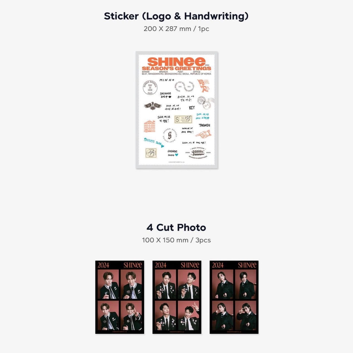 SHINee 2024 Official Season's Greetings