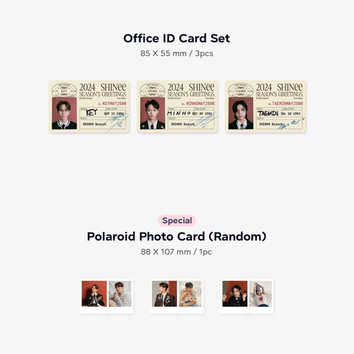 SHINee 2024 Official Season's Greetings
