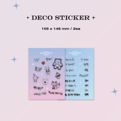 BAE173 - SHINNING DAY Official 2024 Season's Greetings Desk Calendar