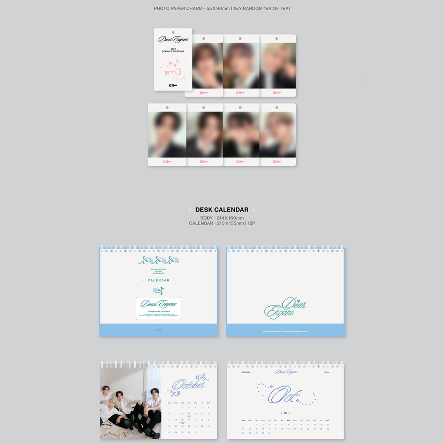 ENHYPEN - DEAR ENGENE Official 2024 Season's Greetings
