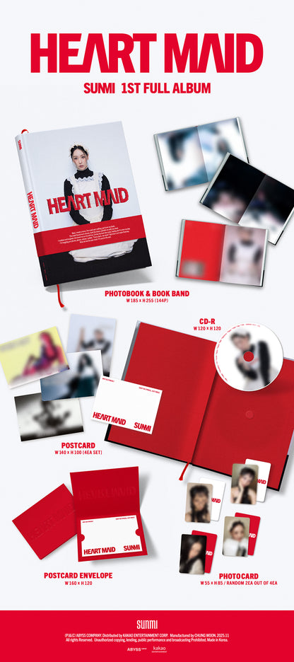 SUNMI - HEART MAID 1st Album