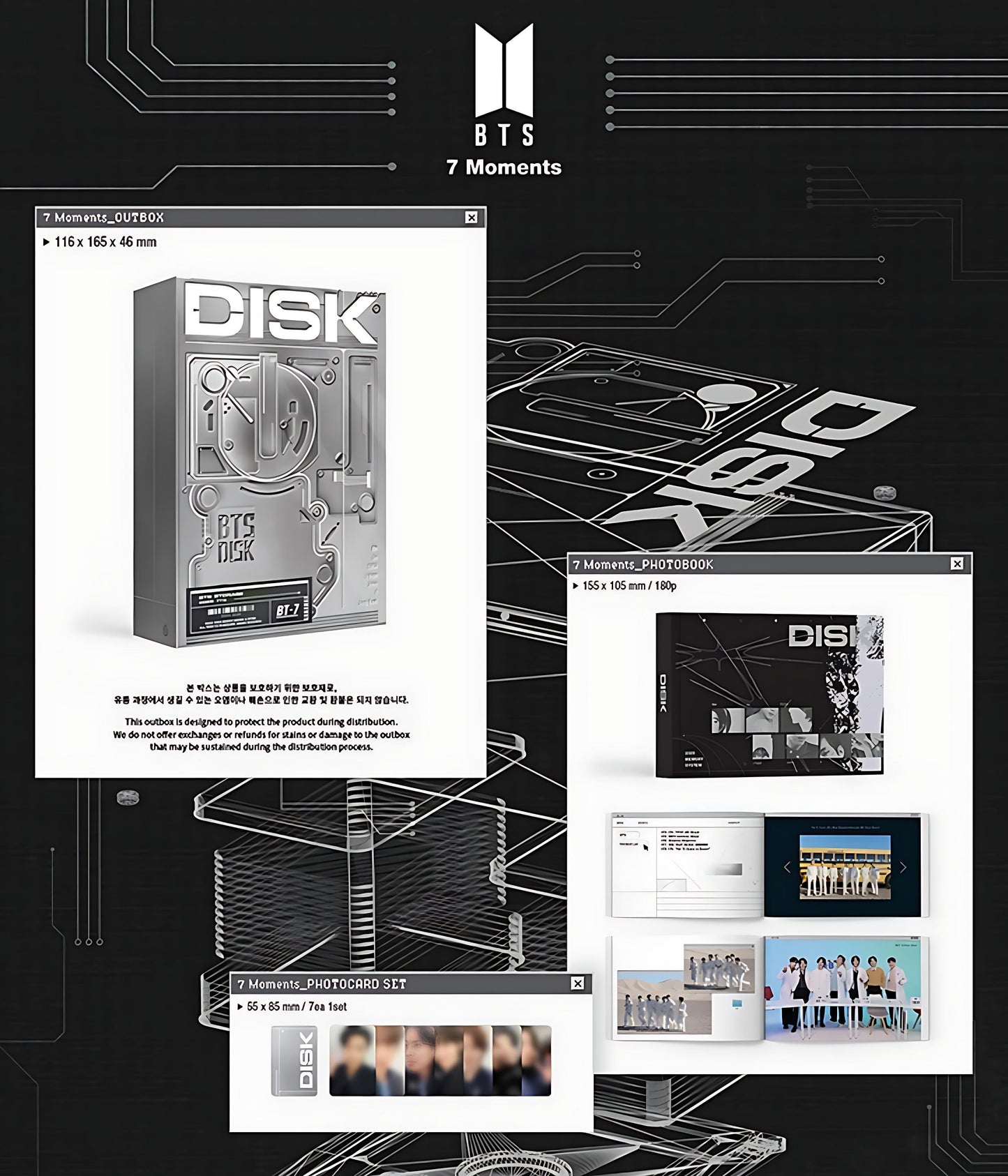 BTS - 7 MOMENTS Digital Code