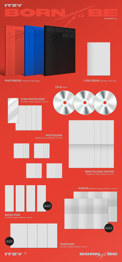 ITZY - BORN TO BE 2nd Album Standard Version