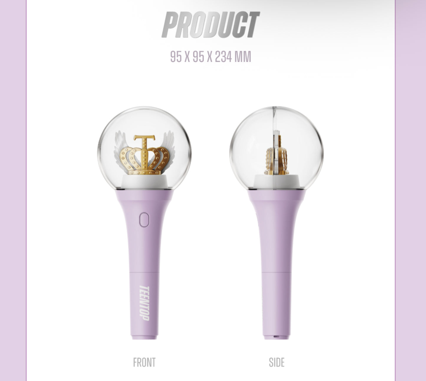 TEEN TOP Official Light Stick Ver.2