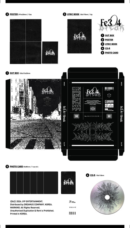 NMIXX - FE3O4 : BREAK 2nd EP Album Poster Version