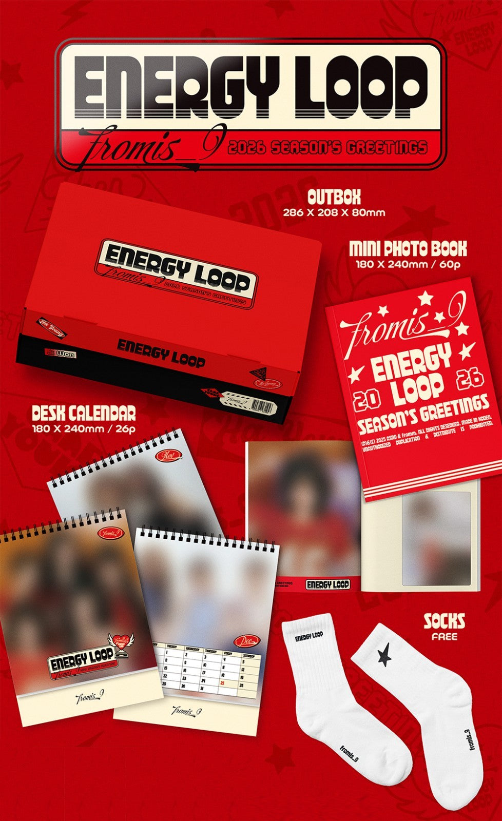 FROMIS_9 - ENERGY LOOP 2026 Official Season’s Greetings