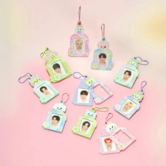 TREASURE TRUZ Official Planet ID Photo Holder Keyring