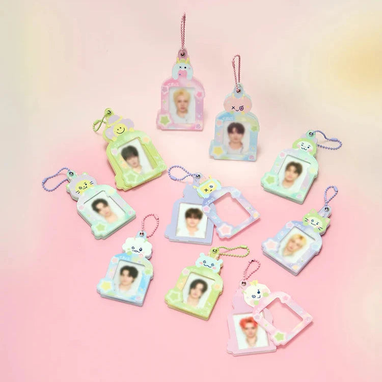 TREASURE TRUZ Official Planet ID Photo Holder Keyring