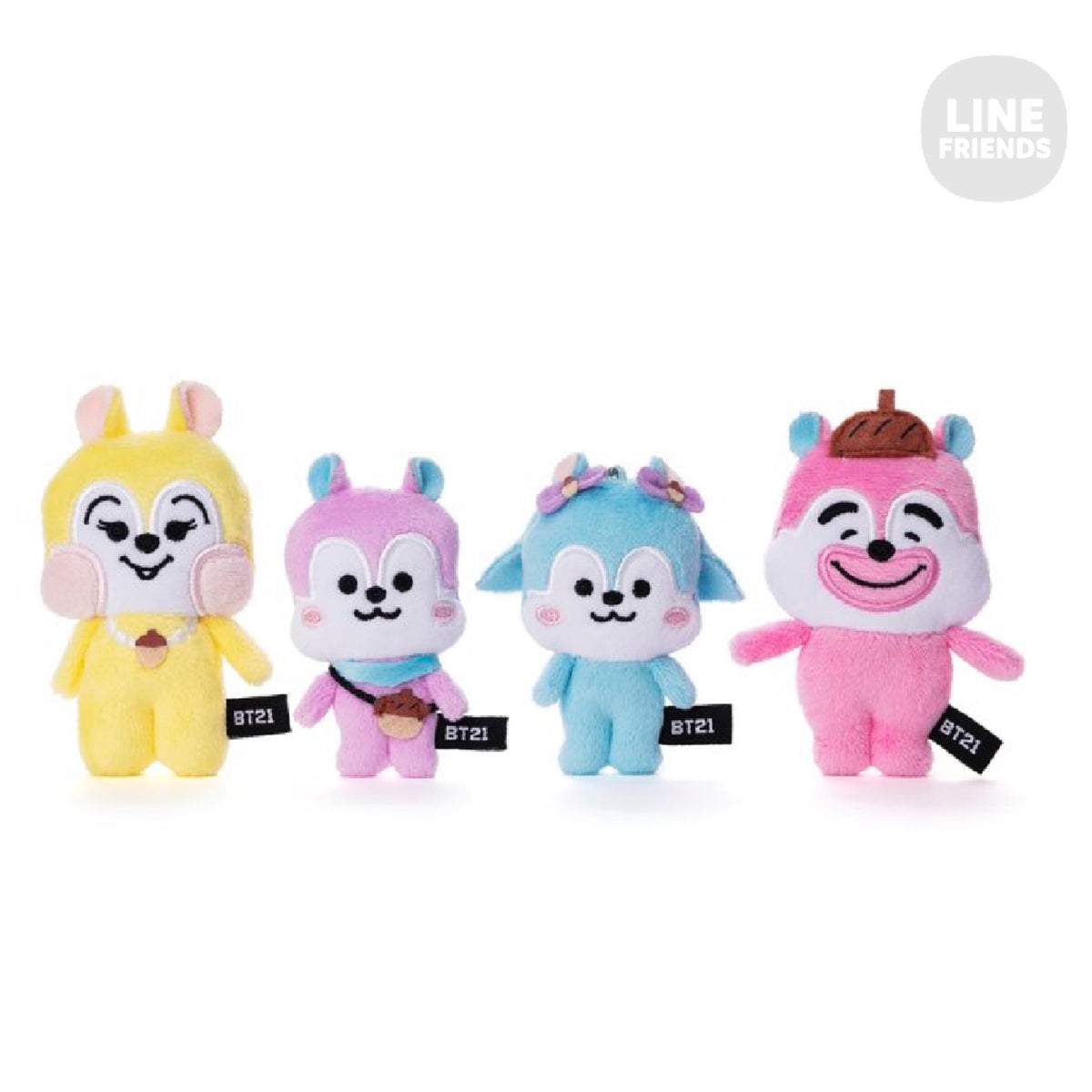 BT21 JAPAN Hope In Love MANG Family Set Keyring Without Mask – K-STAR