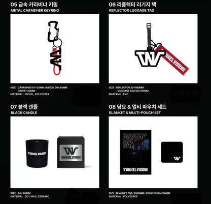 ITZY - TUNNEL VISION Pop Up Store Official MD