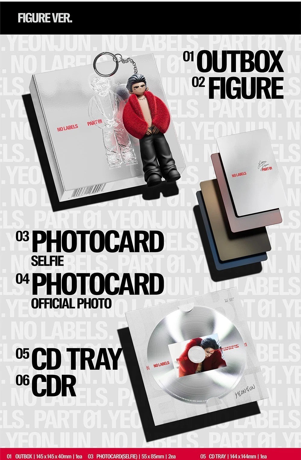 TXT YEONJUN - NO LABELS PART 01 FIGURE Ver. – K-STAR