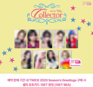 TWICE - COLLECTOR 2025 Official Season's Greetings + POB