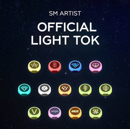 SM ARTIST Official Light Tok (Shipping: June, 2025)