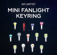 SM ARTIST Official Fanlight Mini Light Stick Keyring (Shipping: June, 2025)