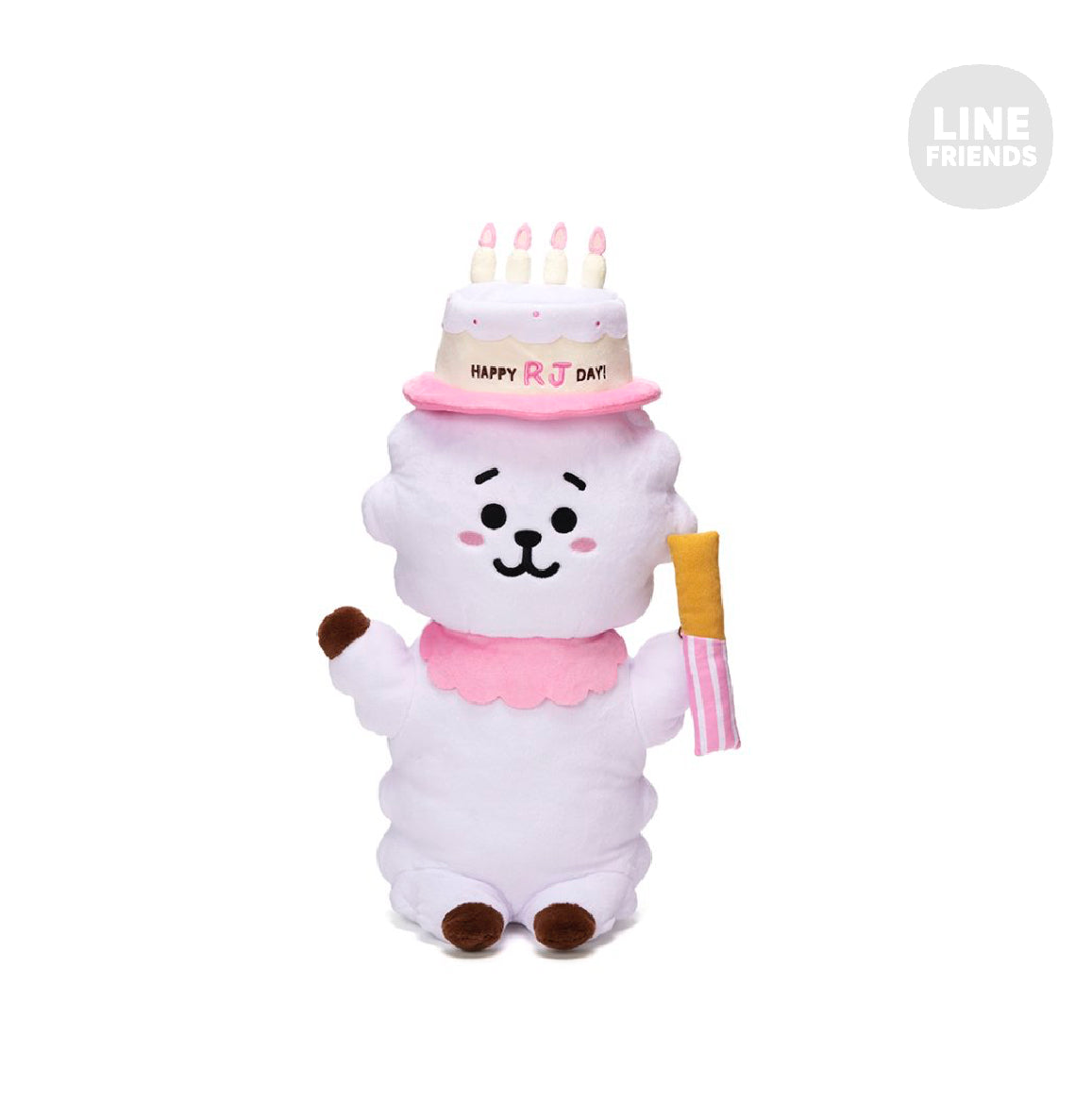 PREORDER MARCH 2025] BT21 JAPAN Official Full Of RJ Plush Doll
