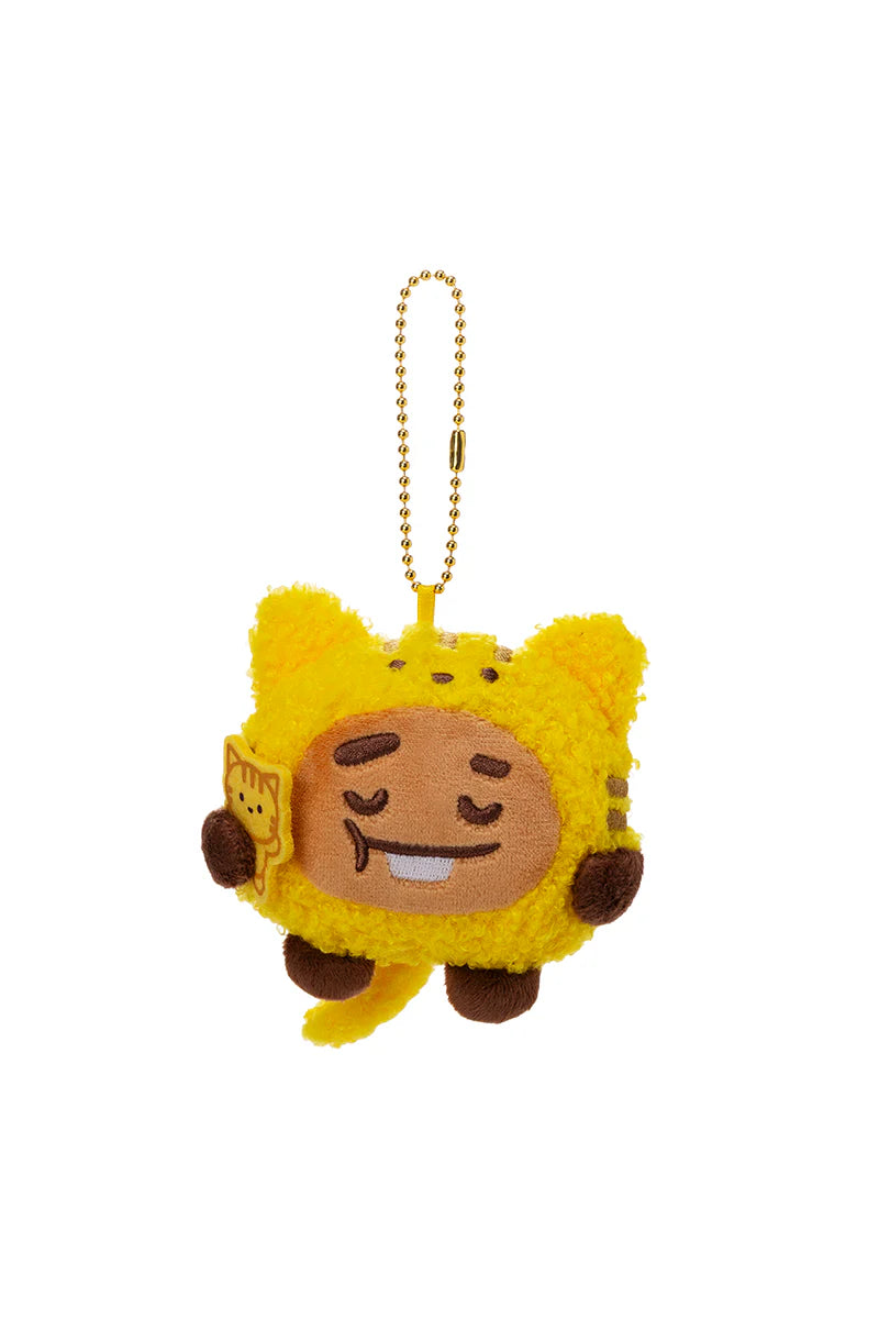 BT21 JAPAN Official MOTTO HUG Plush Keyring 15cm