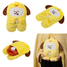 BT21 JAPAN Official MOTTO HUG Heating Water Bottle Plush 40cm