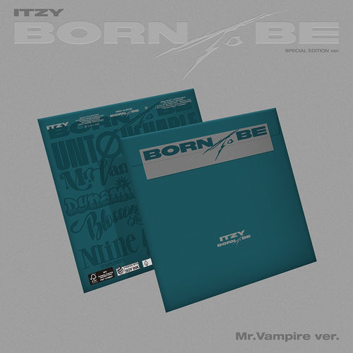 ITZY - BORN TO BE 2nd Album Special Version Mr. Vampire Version