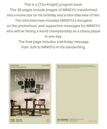 SEVENTEEN MINGYU Happy Birthday Box Ver.4