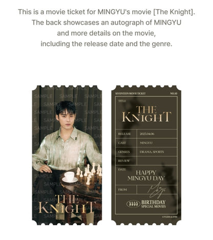 SEVENTEEN MINGYU Happy Birthday Box Ver.4