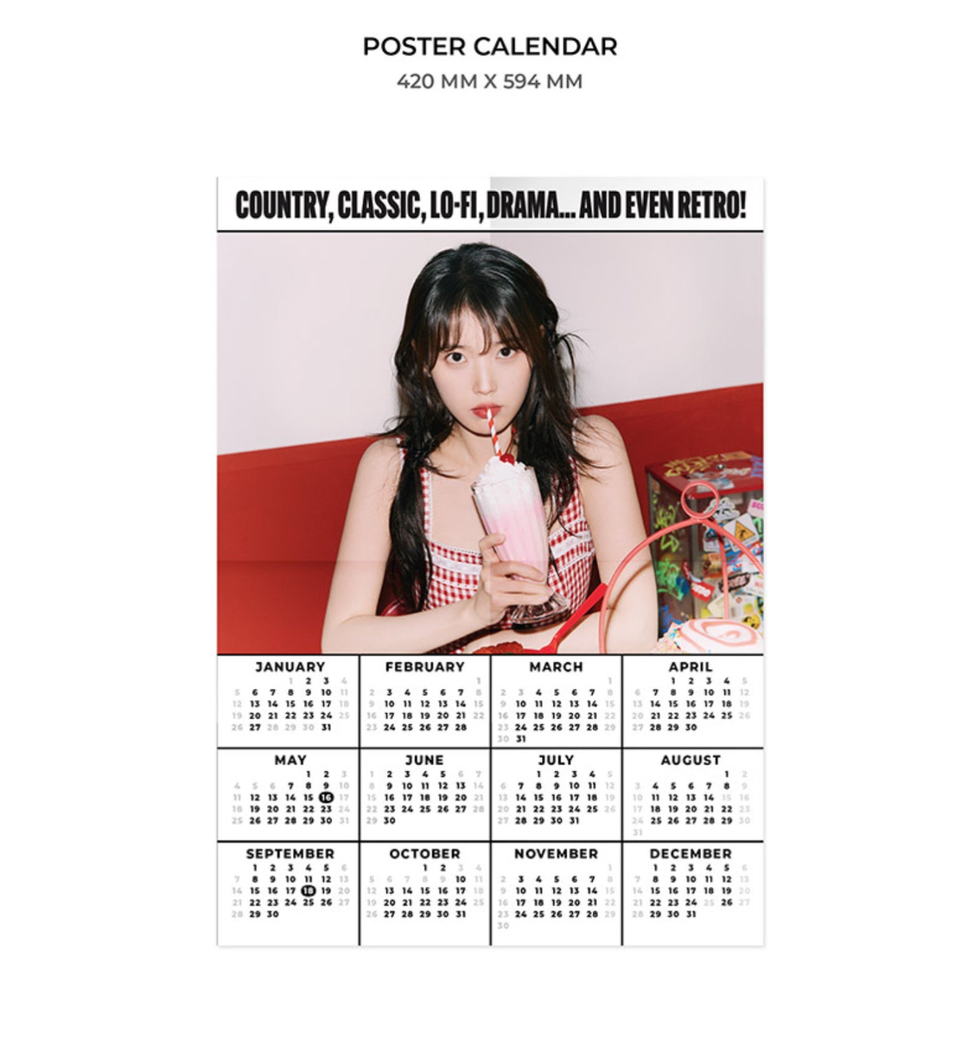 IU - GENRE 2025 Official Season's Greetings – K-STAR