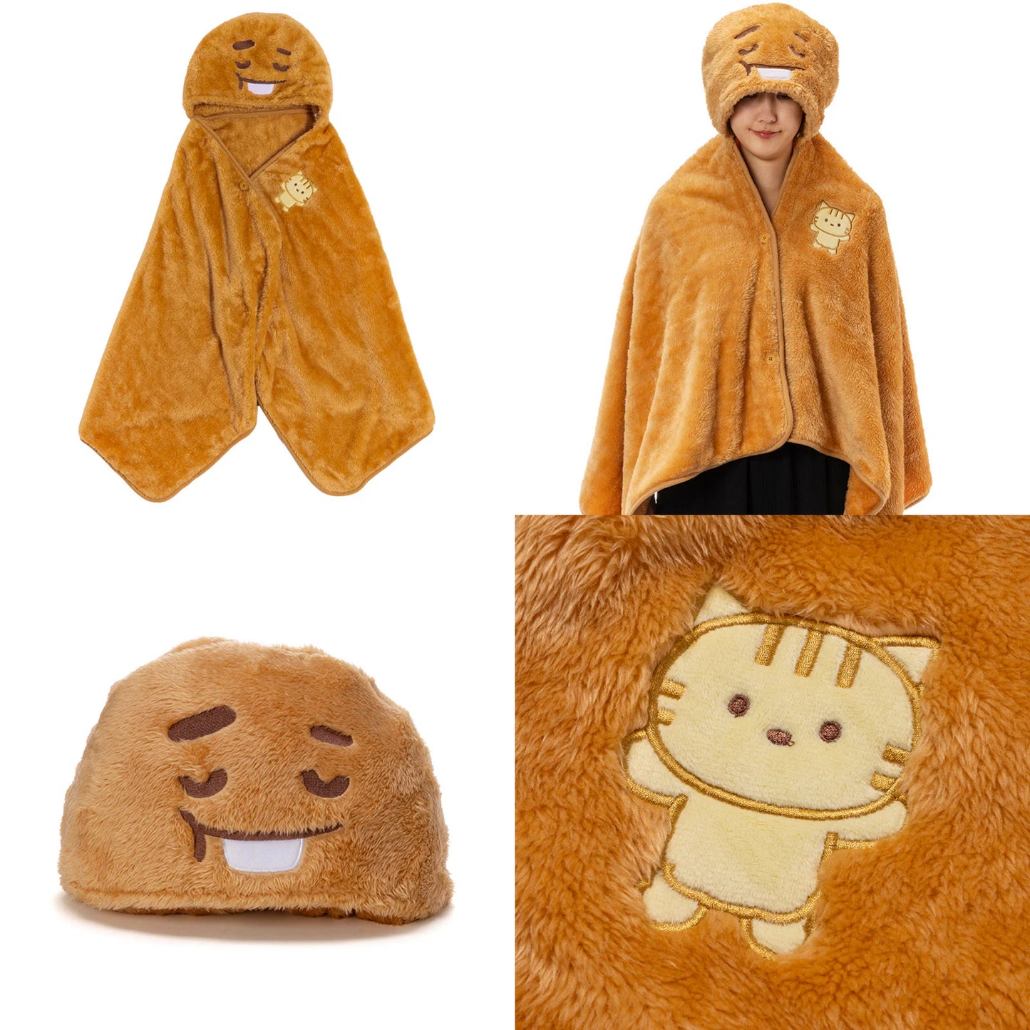 BT21 JAPAN Official MOTTO HUG Blanket / Relax Hot Eye Warmer / Ear Muff / Room Shoes