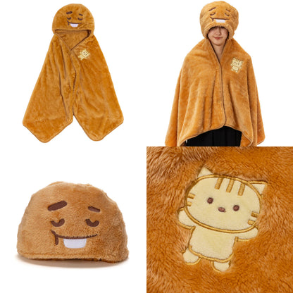 BT21 JAPAN Official MOTTO HUG Blanket / Relax Hot Eye Warmer / Ear Muff / Room Shoes