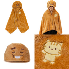 BT21 JAPAN Official MOTTO HUG Blanket / Relax Hot Eye Warmer / Ear Muff / Room Shoes