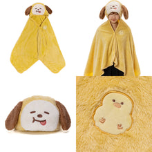 BT21 JAPAN Official MOTTO HUG Blanket / Relax Hot Eye Warmer / Ear Muff / Room Shoes