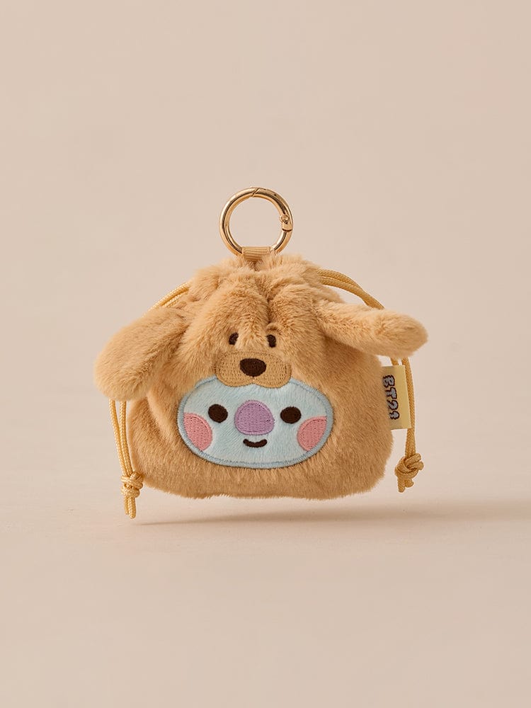 BT21 Baby Official Fluffy Mini Bag Charm Pouch