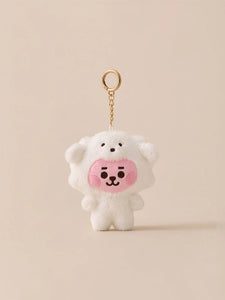 BT21 Baby Official Fluffy Plush Keyring