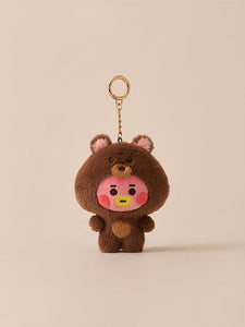 BT21 Baby Official Fluffy Plush Keyring