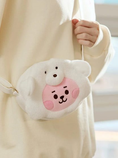 BT21 Baby Official Fluffy Crossbody Bag